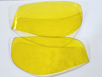 Yellow Tint Ski-Doo Rev Headlight Covers