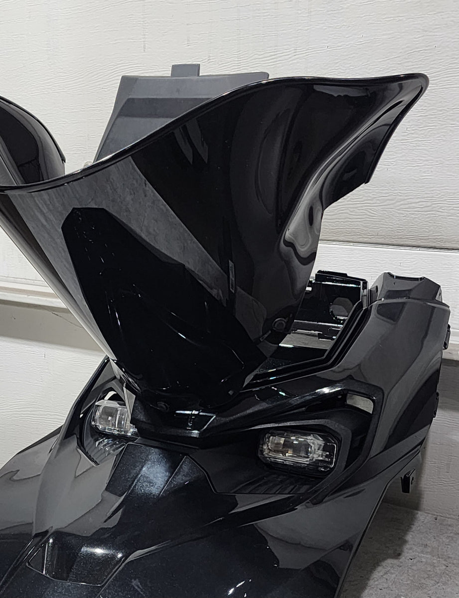 CLEAR ONLY Medium Flared Windshield Fits 2023-2027 Ski-Doo Gen 5
