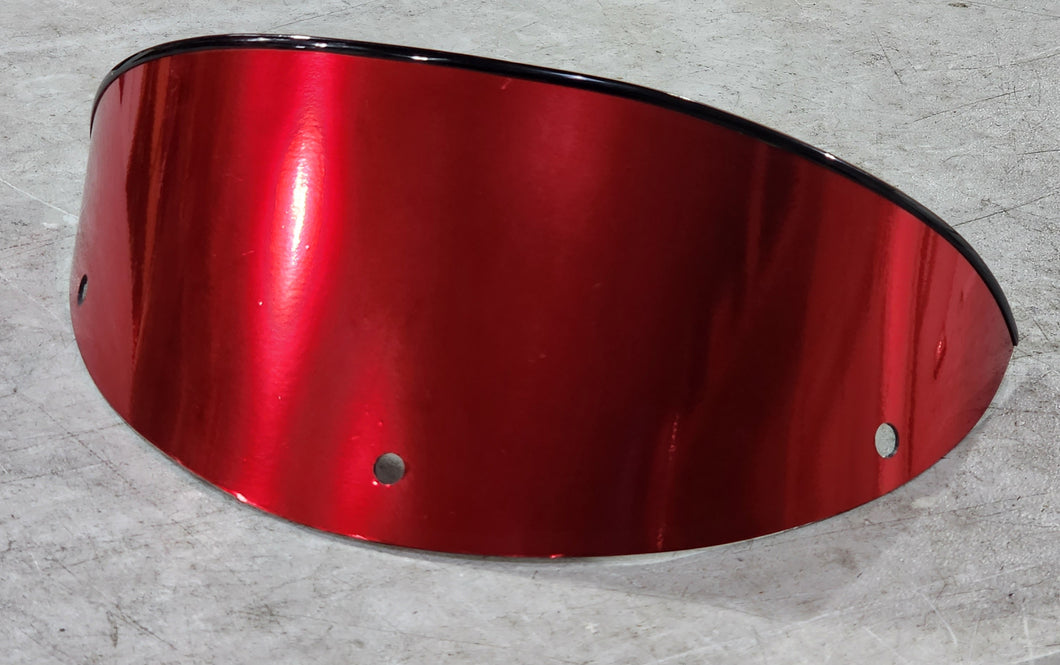 Low Red Chrome Windshield Fits Ski-Doo Rev