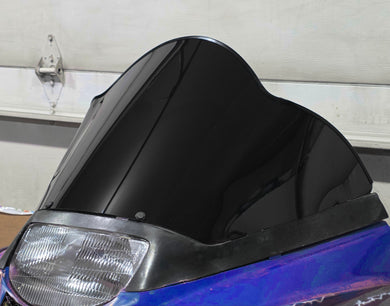 Low Windshield Fits 1997-2002 Yamaha Single Bulb