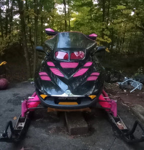 Pink Tinted Translucent Headlight Covers