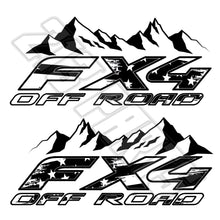 Load image into Gallery viewer, USA Flag Mountain Decal Vinyl Sticker for Off Road Vehicle
