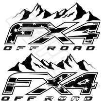 Load image into Gallery viewer, USA Flag Mountain Decal Vinyl Sticker for Off Road Vehicle
