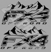 Load image into Gallery viewer, USA Flag Mountain Decal Vinyl Sticker for Off Road Vehicle