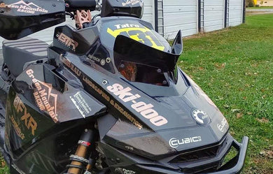 Vinyl Wrapped Headlight Cover Fits Ski-Doo 2019-2024 600RS
