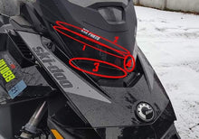 Load image into Gallery viewer, Headlight Covers Fits Ski-Doo Rev Gen 4 850 Turbo