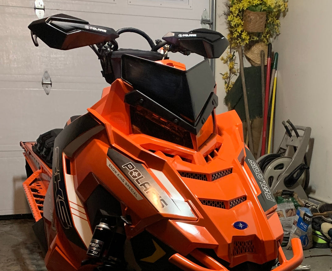 Orange Tinted Translucent Headlight Covers