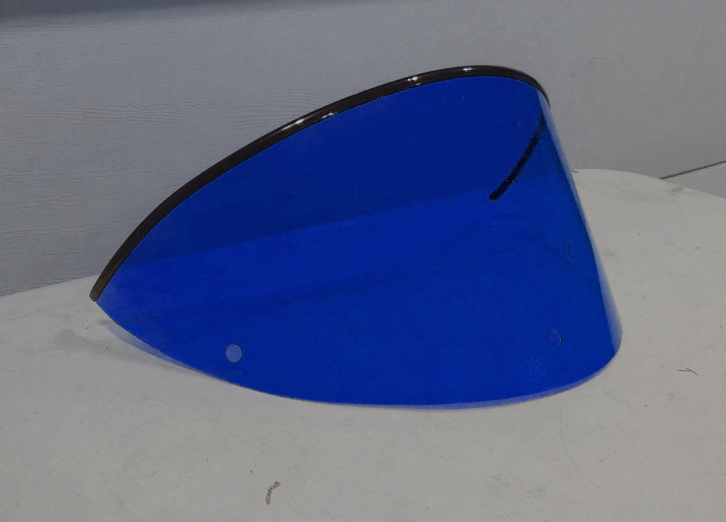 Blue Translucent Low Windshield Fits Ski-Doo Rev