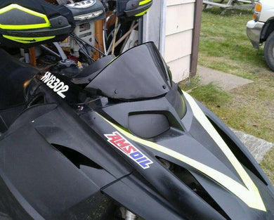 Vinyl Wrapped Low Windshield Fits Ski-Doo Rev