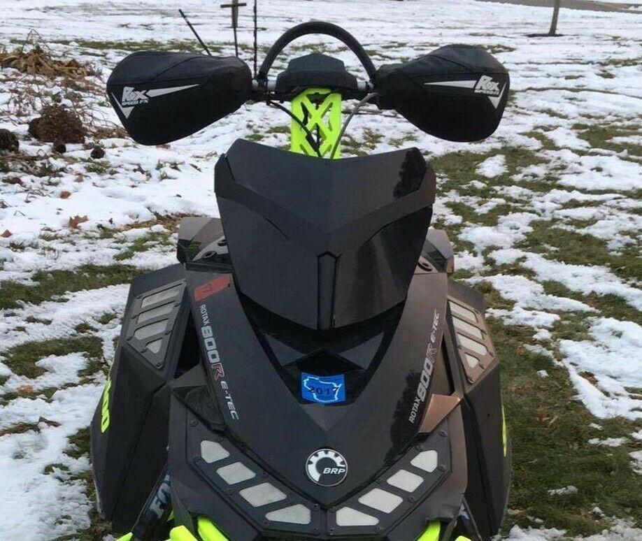 Vinyl Wrapped Headlight Cover Fits Ski-Doo XP