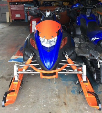 Vinyl Wrapped Low Windshield Fits Yamaha Nytro