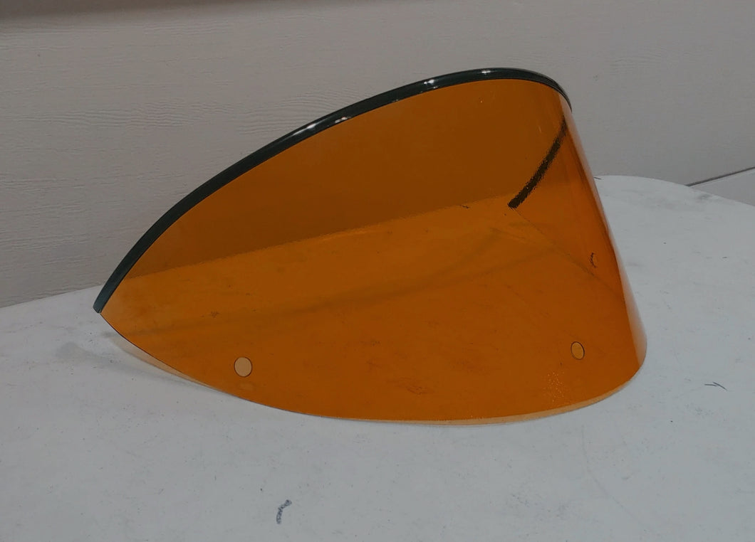 Orange Translucent Low Windshield Fits Ski-Doo Rev