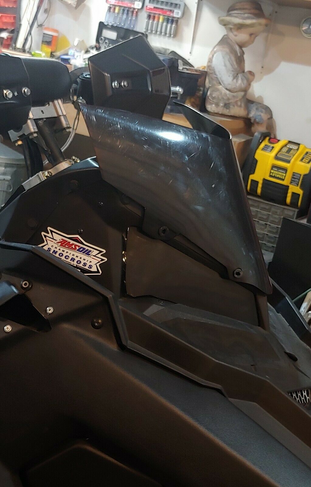 Vinyl Wrapped Low Windshield Fits Polaris Axys