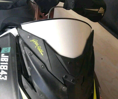 Vinyl Wrapped Ultra Low Windshield Fits Ski-Doo XS/XM